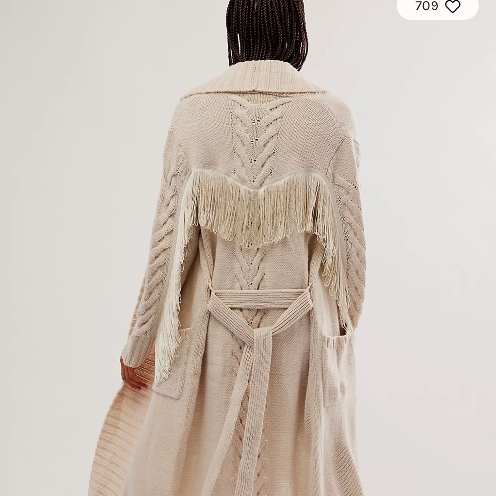 Understated Leather Rodeo Robe - Picture 2 of 4